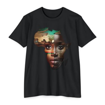 R&RH Unisex Faces Sculpture Jersey T-shirt