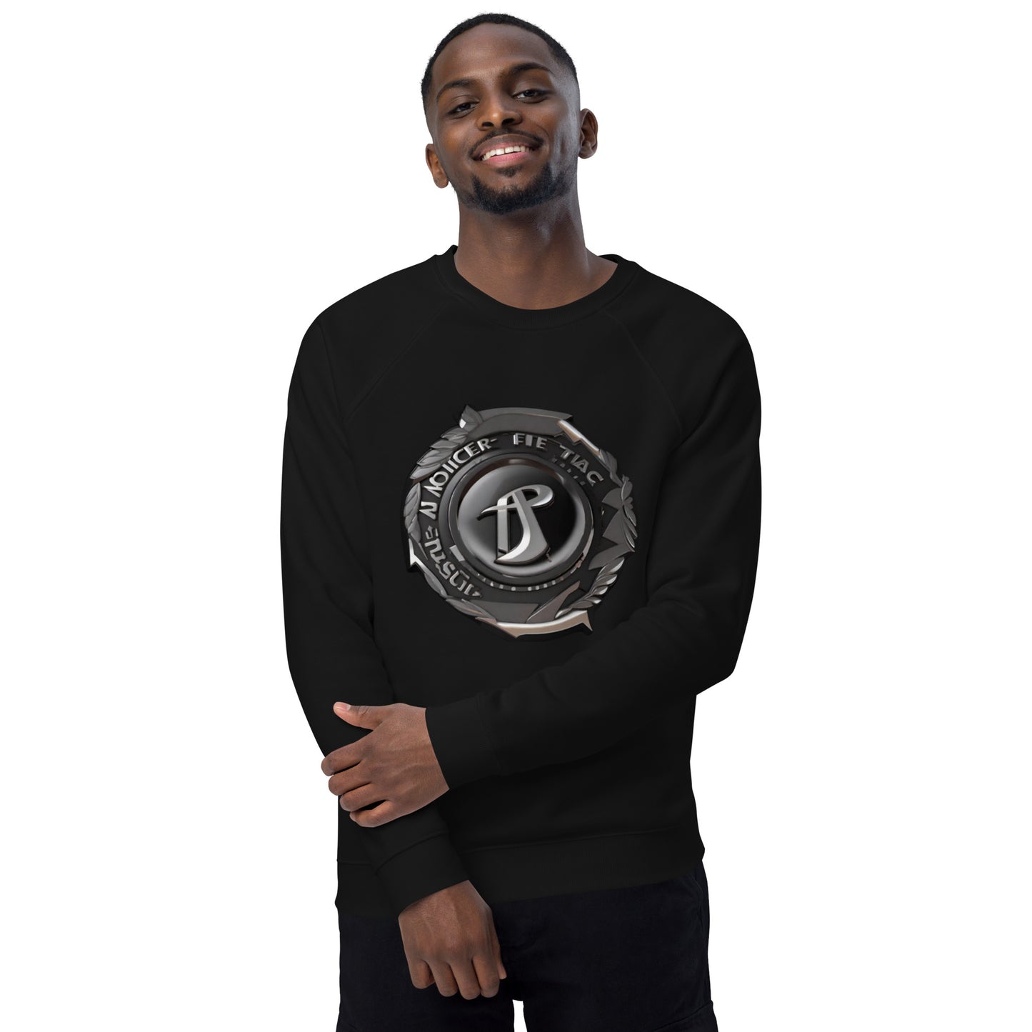 R&RH Unisex Organic Raglan Sweatshirt