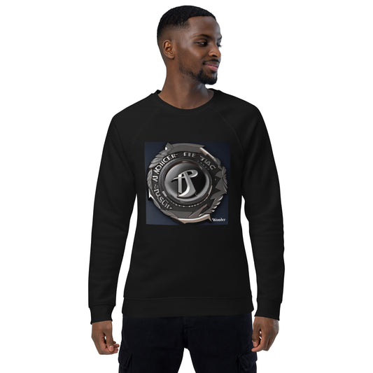 Rich and Rich Unisex organic raglan sweatshirt