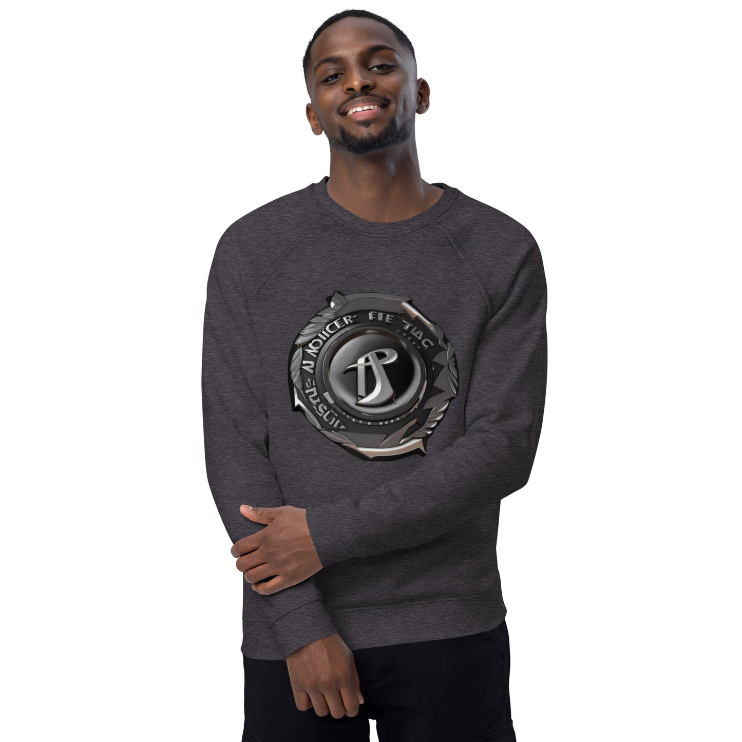 R&RH Unisex Organic Raglan Sweatshirt