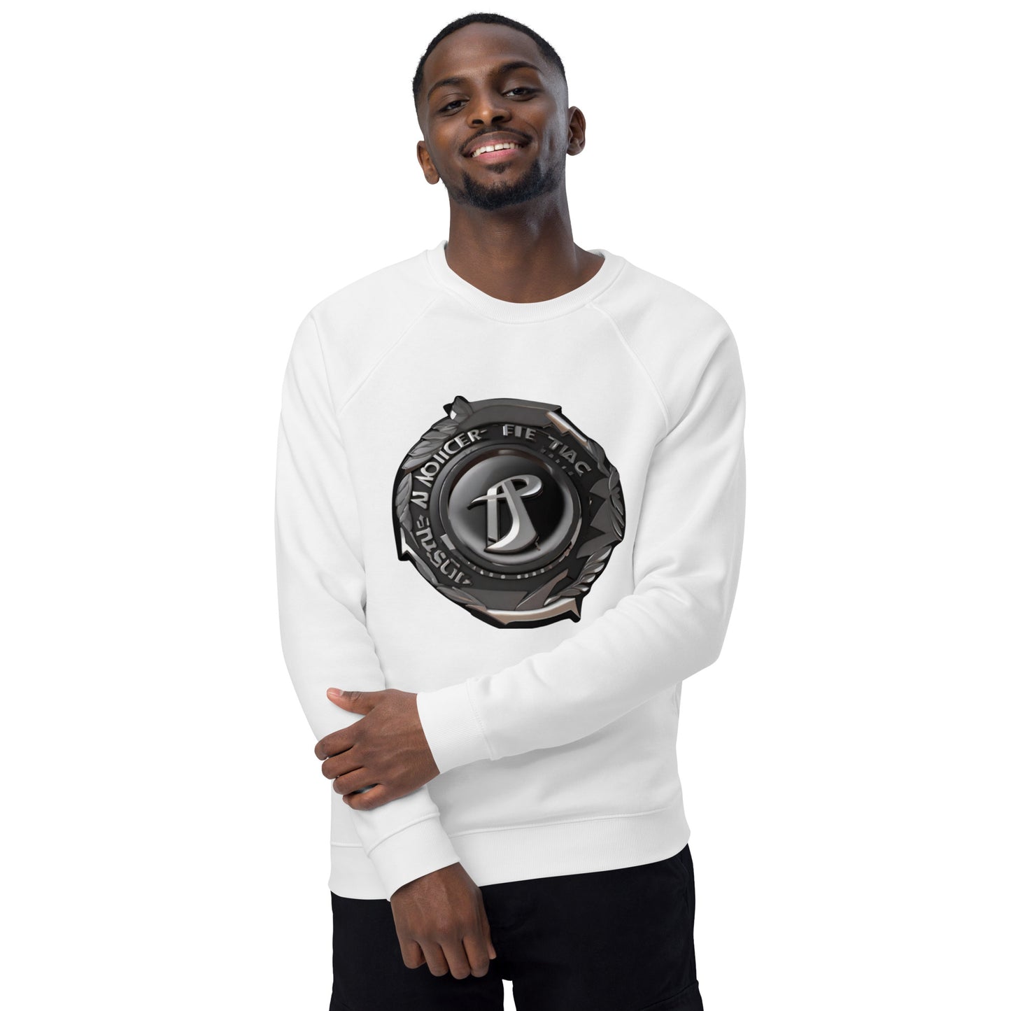 R&RH Unisex Organic Raglan Sweatshirt