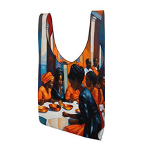 Load image into Gallery viewer, R&amp;RH Women Having Last Supper Parachute Shopping Purse
