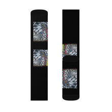 Load image into Gallery viewer, Black Sublimation Socks

